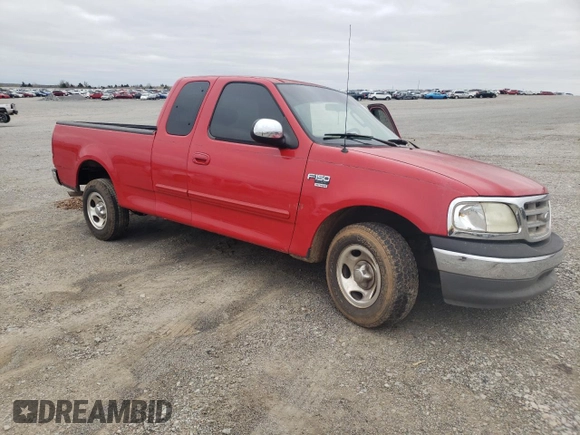 2002 Ford F-150 XL with VIN 1FTRX17W12NB06157, listed as a Copart auction lot 51209485 with 167,953 mi miles and Salvage Title. Bid and sale history available at carsss.com. Image 4.