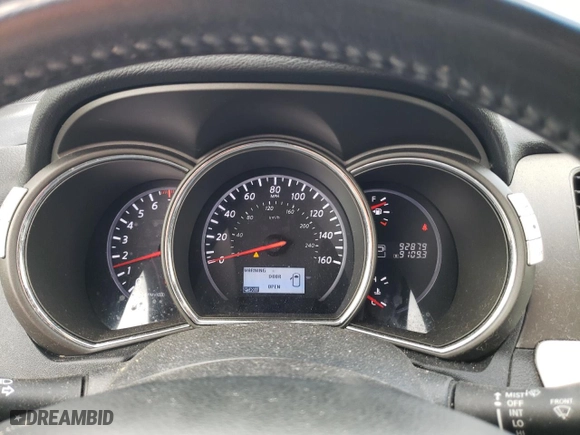 2012 Nissan Murano SV with VIN JN8AZ1MWXCW223585, listed as a Copart auction lot 63911744 with 92,879 mi miles and Salvage Title. Bid and sale history available at carsss.com. Image 9.