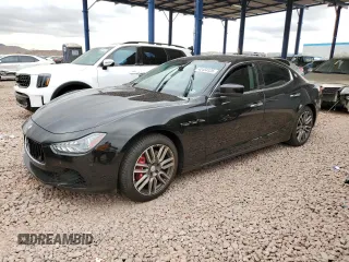 2016 Maserati Ghibli S with VIN ZAM57RSA4G1169756, listed as a Copart auction lot 42454125 with 68,203 mi miles and Salvage Title. Bid and sale history available at carsss.com. Image 1.