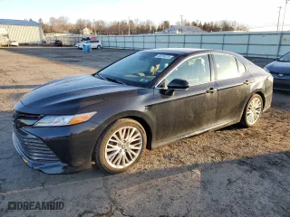 2019 Toyota Camry LE with VIN 4T1B11HK1KU728774, listed as a Copart auction lot 48239275 with 55,293 mi miles and Salvage Title. Bid and sale history available at carsss.com. Image 1.