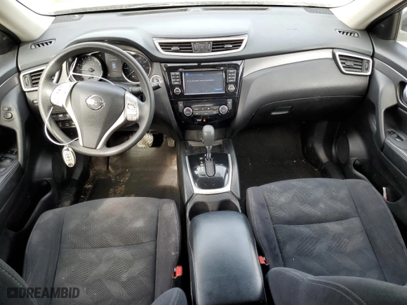 2016 Nissan Rogue SV with VIN JN8AT2MV1GW143824, listed as a Copart auction lot 46431685 with 93,040 mi miles and Salvage Title. Bid and sale history available at carsss.com. Image 8.