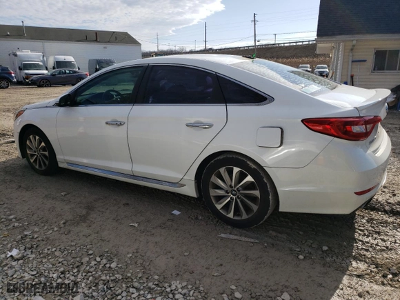 2015 Hyundai Sonata 2.4L Limited with VIN 5NPE34AF9FH197303, listed as a Copart auction lot 47615085 with 110,143 mi miles and Salvage Title. Bid and sale history available at carsss.com. Image 2.