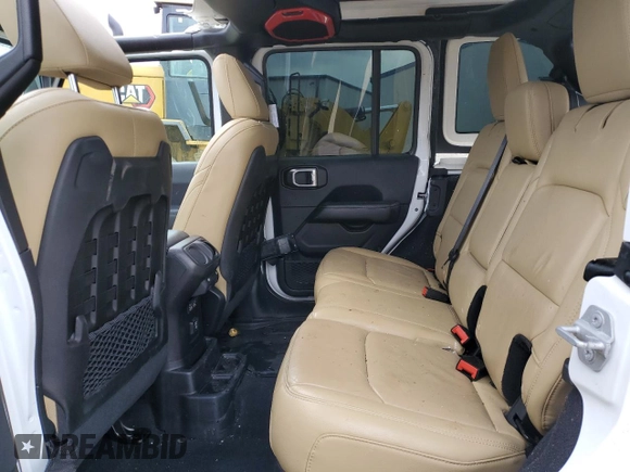 2018 Jeep Wrangler Unlimited Rubicon with VIN 1C4HJXFGXJW244945, listed as a Copart auction lot 49893645 with 45,802 mi miles and Salvage title. Bid and sale history available at DreamBid. Image 11.