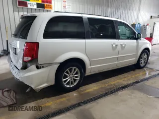 2014 Dodge Grand Caravan SXT z VIN 2C4RDGCGXER138025, wystawiony jako Copart lot #57941985 z przebiegiem 87 055 mil mil oraz Szkody całkowita. Historia ofert i sprzedaży dostępna na DreamBid. Obrazek 3.