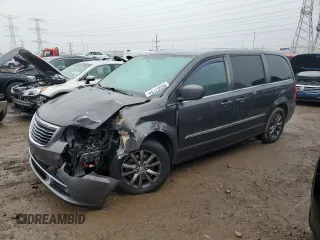2015 Chrysler Town & Country S with VIN 2C4RC1HG3FR727640, listed as a Copart auction lot 86557734 with Not Provided miles and Salvage Title. Bid and sale history available at DreamBid. Image 1.