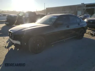 2022 BMW 3 Series M340i xDrive with VIN 3MW5U9J01N8C59541, listed as a Copart auction lot 83039444 with 44,185 mi miles and Salvage Title. Bid and sale history available at carsss.com. Image 1.