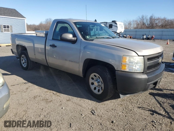 2008 Chevrolet Silverado 1500 Work Truck with VIN 1GCEC14X68Z297227, listed as a Copart auction lot 88982495 with 69,729 mi miles and Clean Title. Bid and sale history available at carsss.com. Image 4.