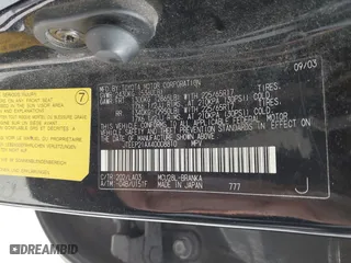 2004 Toyota Highlander with VIN JTEEP21AX40008810, listed as a IAAI auction lot 41877008 with 215,800 mi miles. Bid and sale history available at carsss.com. Image 9.