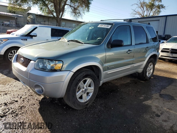 2006 Ford Escape with VIN 1FMYU95H46KC08935, listed as a Copart auction lot 69619154 with 120,119 mi miles and Salvage title. Bid and sale history available at DreamBid. Image 1.