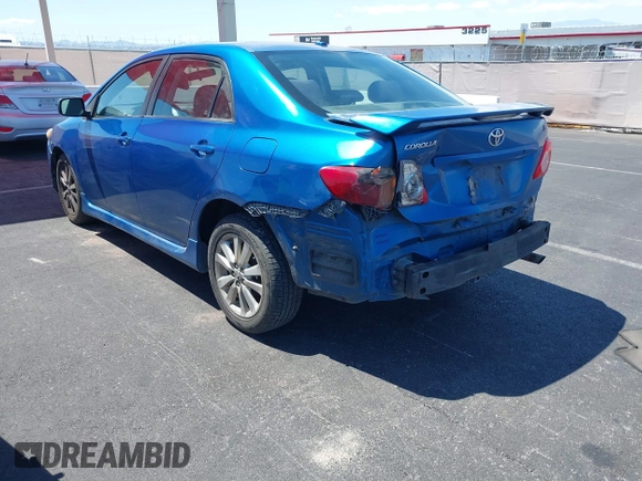 2010 Toyota Corolla with VIN 1NXBU4EE4AZ304799, listed as a IAAI auction lot 42099616 with 281,243 mi miles. Bid and sale history available at carsss.com. Image 3.