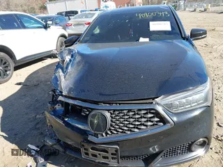 2018 Acura TLX w/A-SPEC Pkg with VIN 19UUB3F60JA004295, listed as a IAAI auction lot 40900343 with 48,264 mi miles. Bid and sale history available at carsss.com. Image 6.