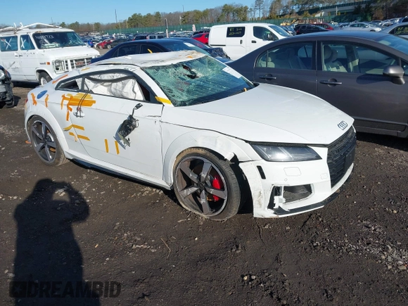 2023 Audi TTS with VIN TRUA1AFV0P1007101, listed as a IAAI auction lot 41800664 with 2,021 mi miles and . Bid and sale history available at DreamBid. Image 1.