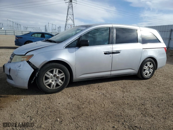 2011 Honda Odyssey LX with VIN 5FNRL5H28BB007672, listed as a Copart auction lot 50659545 with 178,707 mi miles and Salvage Title. Bid and sale history available at carsss.com. Image 1.