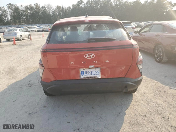 2025 Hyundai Kona SE with VIN KM8HA3AB6SU206769, listed as a Copart auction lot 44328125 with 11 mi miles and Non Repairable. Bid and sale history available at carsss.com. Image 6.