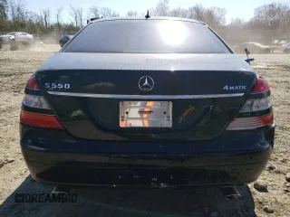 2007 Mercedes-Benz S-Class 5.5L V8 with VIN WDDNG86X07A140743, listed as a Copart auction lot 49388175 with 151,797 mi miles and Salvage Title. Bid and sale history available at carsss.com. Image 6.