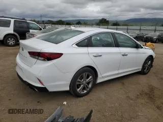 2018 Hyundai Sonata SEL with VIN 5NPE34AF5JH610276, listed as a Copart auction lot 51837455 with 102,295 mi miles and Salvage Title. Bid and sale history available at DreamBid. Image 3.