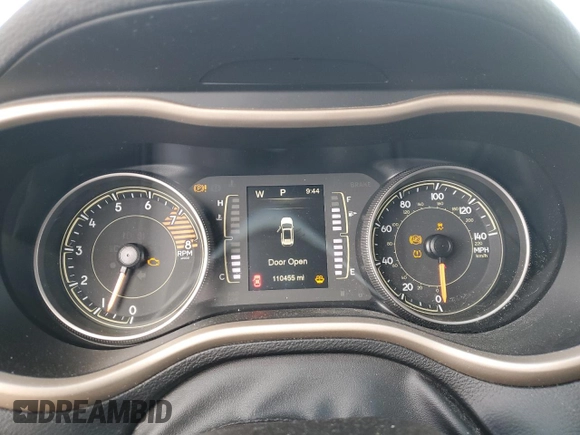 2017 Jeep Cherokee Latitude with VIN 1C4PJMCS7HW525503, listed as a Copart auction lot 58269015 with 110,455 mi miles and Salvage title. Bid and sale history available at DreamBid. Image 9.