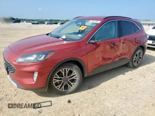 2020 Ford Escape SEL with VIN 1FMCU0H67LUB02298, listed as a Copart auction lot 63947855 with Not provided miles and Salvage title. Bid and sale history available at DreamBid. Image 1.