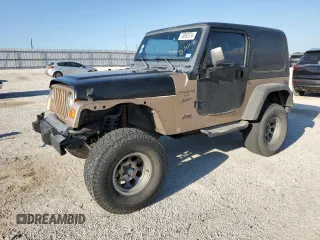 1999 Jeep Wrangler Sport with VIN 1J4FY19S7XP464377, listed as a Copart auction lot 73062074 with 89,915 mi miles and Salvage Title. Bid and sale history available at carsss.com. Image 1.