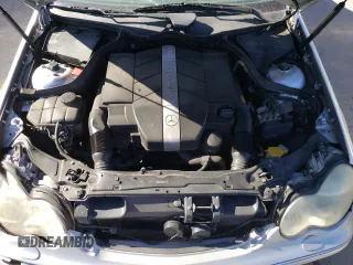 2003 Mercedes-Benz C 240 with VIN WDBRF81J33F318562, listed as a Copart auction lot 47246195 with 65,777 mi miles and Salvage title. Bid and sale history available at DreamBid. Image 11.