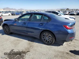 2023 BMW 3 Series 330i with VIN 3MW69FF08P8D62326, listed as a Copart auction lot 45002075 with 15,058 mi miles and Salvage Title. Bid and sale history available at carsss.com. Image 2.