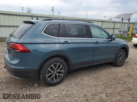 2019 Volkswagen Tiguan SE with VIN 3VV2B7AX0KM132572, listed as a Copart auction lot 54511475 with 65,394 mi miles and Salvage Title. Bid and sale history available at DreamBid. Image 3.