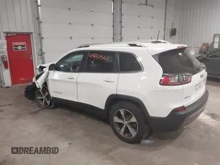 2019 Jeep Cherokee Limited with VIN 1C4PJMDXXKD258242, listed as a IAAI auction lot 41837501 with 81,156 mi miles. Bid and sale history available at carsss.com. Image 3.