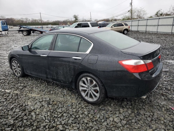 2014 Honda Accord Sedan Sport with VIN 1HGCR2F52EA269900, listed as a Copart auction lot 52125545 with 77,439 mi miles and Salvage Title. Bid and sale history available at carsss.com. Image 2.