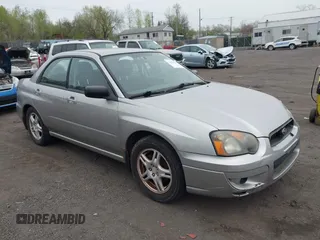 2005 Subaru Impreza Sedan (Natl) RS with VIN JF1GD67595H521949, listed as a IAAI auction lot 42114646 with 209,177 mi miles. Bid and sale history available at carsss.com. Image 1.