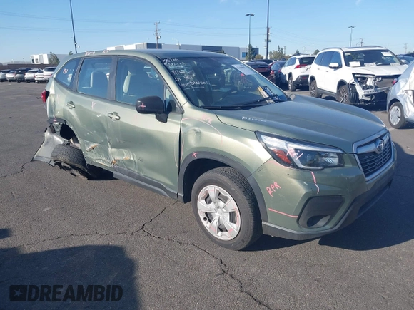 2021 Subaru Forester with VIN JF2SKAAC3MH531297, listed as a IAAI auction lot 41430507 with 22,313 mi miles. Bid and sale history available at carsss.com. Image 1.