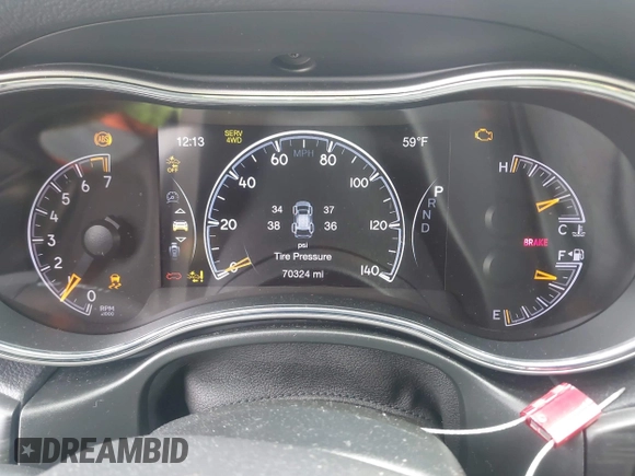 2021 Jeep Grand Cherokee Limited z VIN 1C4RJFBG1MC565928, wystawiony jako IAAI lot #41814256 z przebiegiem 70 324 mil mil oraz . Historia ofert i sprzedaży dostępna na DreamBid. Obrazek 7.
