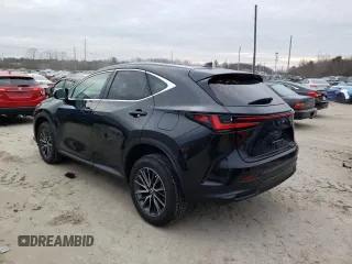 2022 Lexus NX with VIN 2T2AGCEZ5NC012338, listed as a Copart auction lot 72623402 with 1,385 mi miles. Bid and sale history available at carsss.com. Image 2.