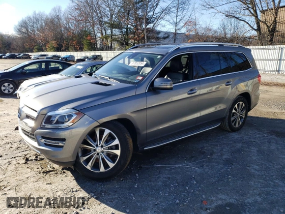 2016 Mercedes-Benz GL with VIN 4JGDF6EE5GA622598, listed as a Copart auction lot 87052054 with 53,718 mi miles and Salvage Title. Bid and sale history available at carsss.com. Image 1.