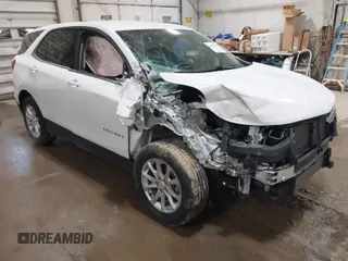 2019 Chevrolet Equinox LT z VIN 2GNAXUEV2K6209592, wystawiony jako IAAI lot #41784185 z przebiegiem 56 709 mil mil oraz . Historia ofert i sprzedaży dostępna na DreamBid. Obrazek 1.