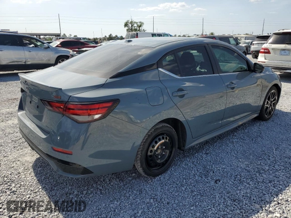2024 Nissan Sentra SR z VIN 3N1AB8DV9RY386846, wystawiony jako Copart lot #55141905 z przebiegiem 4 591 mil mil oraz Szkoda całkowita • Salvage title. Historia ofert i sprzedaży dostępna na DreamBid. Obrazek 3.