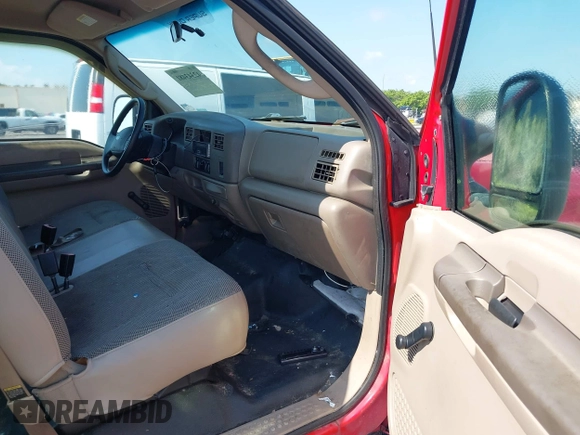 2003 Ford F-250 XL с VIN 1FTNW20S73EC18395, выставлен на аукционе IAAI как лот 42343481 с пробегом 151 832 миль миль и . История ставок и продаж доступна на DreamBid. Изображение 5.