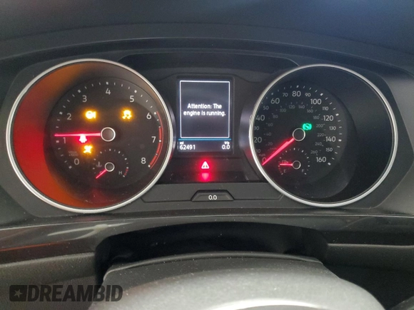 2018 Volkswagen Tiguan SEL с VIN 3VV2B7AX0JM151444, выставлен на аукционе Copart как лот 55907855 с пробегом 62 491 миль миль и Списание • Salvage title. История ставок и продаж доступна на DreamBid. Изображение 9.