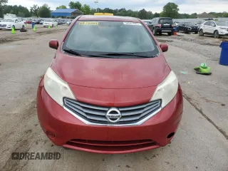2014 Nissan Note S with VIN 3N1CE2CP3EL428614, listed as a Copart auction lot 56047685 with 183,434 mi miles and Salvage title. Bid and sale history available at DreamBid. Image 5.