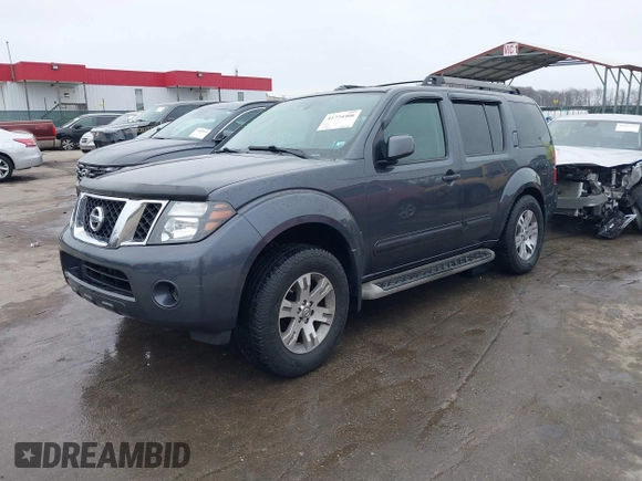 2010 Nissan Pathfinder LE with VIN 5N1AR1NB8AC618785, listed as a IAAI auction lot 41774406 with 172,200 mi miles and . Bid and sale history available at DreamBid. Image 19.