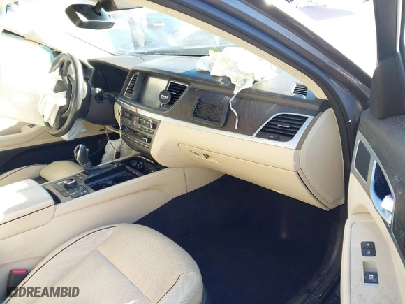 2017 Genesis G80 5.0L Ultimate with VIN KMHGN4JF9HU178161, listed as a IAAI auction lot 41347795 with 76,522 mi miles. Bid and sale history available at carsss.com. Image 5.
