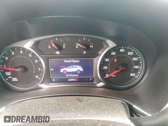 2022 Chevrolet Equinox Premier z VIN 3GNAXNEV1NS182042, wystawiony jako IAAI lot #42340232 z przebiegiem 26 052 mil mil oraz . Historia ofert i sprzedaży dostępna na DreamBid. Obrazek 7.