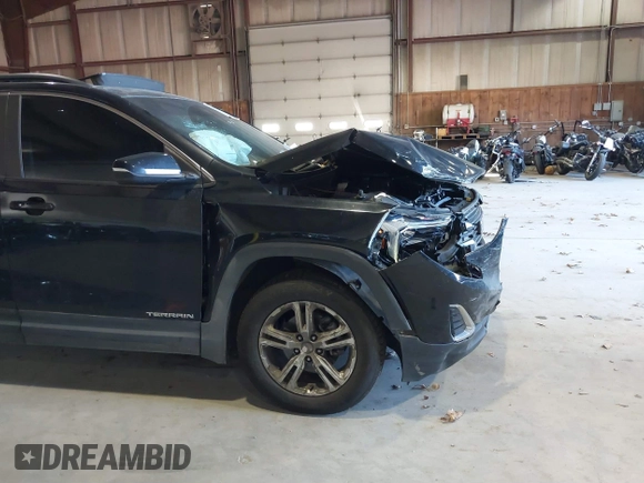 2021 GMC Terrain SLE with VIN 3GKALTEV3ML317303, listed as a IAAI auction lot 41230113 with 49,208 mi miles and . Bid and sale history available at carsss.com. Image 6.