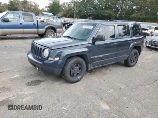 2014 Jeep Patriot Sport with VIN 1C4NJPBA0ED893613, listed as a Copart auction lot 84405064 with 100,070 mi miles and Salvage Title. Bid and sale history available at carsss.com. Image 1.