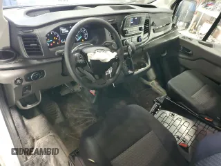 2024 Ford Transit Cargo with VIN 1FTBR1Y8XRKA71416, listed as a Copart auction lot 54745785 with 9,208 mi miles and Clean Title. Bid and sale history available at DreamBid. Image 8.