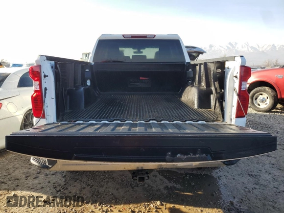 2020 Chevrolet Silverado 1500 LT with VIN 1GCRYDED6LZ172035, listed as a Copart auction lot 45418165 with 55,285 mi miles and Salvage Title. Bid and sale history available at carsss.com. Image 12.
