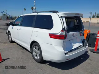 2016 Toyota Sienna LE AAS with VIN 5TDKK3DC6GS732942, listed as a IAAI auction lot 41841706 with 37,114 mi miles. Bid and sale history available at carsss.com. Image 3.