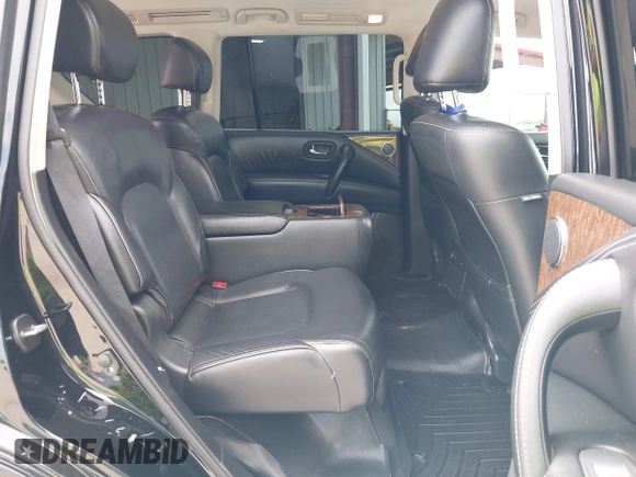 2017 Infiniti QX80 Signature Edition with VIN JN8AZ2NE8H9155644, listed as a IAAI auction lot 42445518 with 155,107 mi miles and . Bid and sale history available at DreamBid. Image 8.