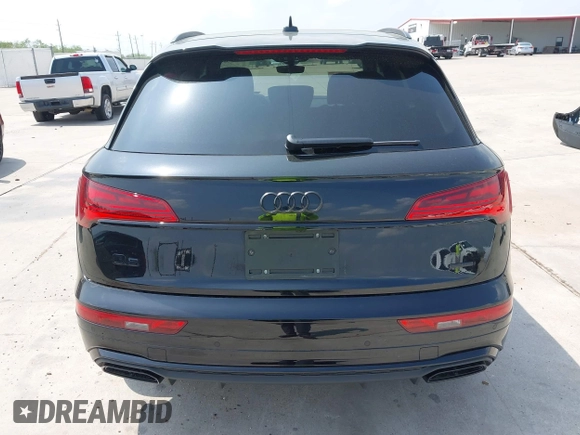 2025 Audi Q5 S line Premium z VIN WA1GAAFY3S2040329, wystawiony jako IAAI lot #41896569 z przebiegiem 2 575 mil mil oraz . Historia ofert i sprzedaży dostępna na DreamBid. Obrazek 16.