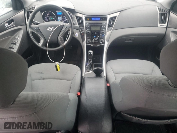 2012 Hyundai Sonata Hybrid with VIN KMHEC4A44CA020400, listed as a Copart auction lot 52800445 with 89,972 mi miles and Salvage Title. Bid and sale history available at DreamBid. Image 8.