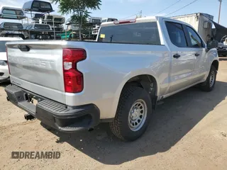 2019 Chevrolet Silverado 1500 Work Truck with VIN 3GCPYAEH3KG206231, listed as a Copart auction lot 55625215 with 49,463 mi miles and Clean Title. Bid and sale history available at DreamBid. Image 4.